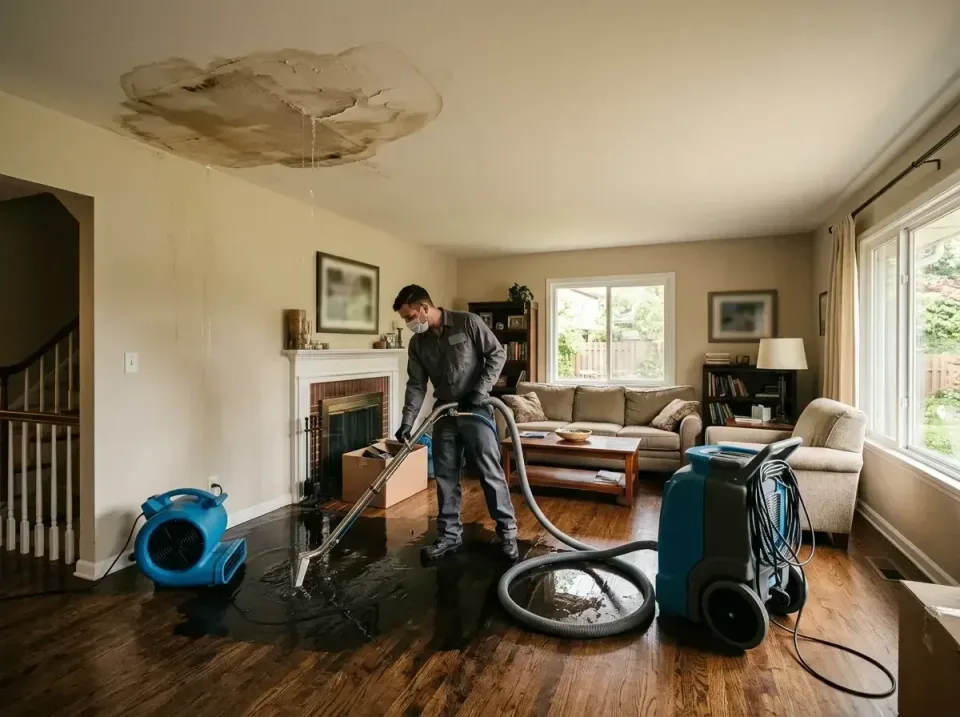 attic-pipe-burst-ceiling-drip-008 — frequently asked questions, Water Damage Restoration & Carpet Care in Adamsville, AL